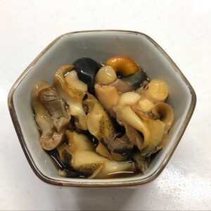 コリコリ・大人の⭐つぶ貝の旨しょう油煮